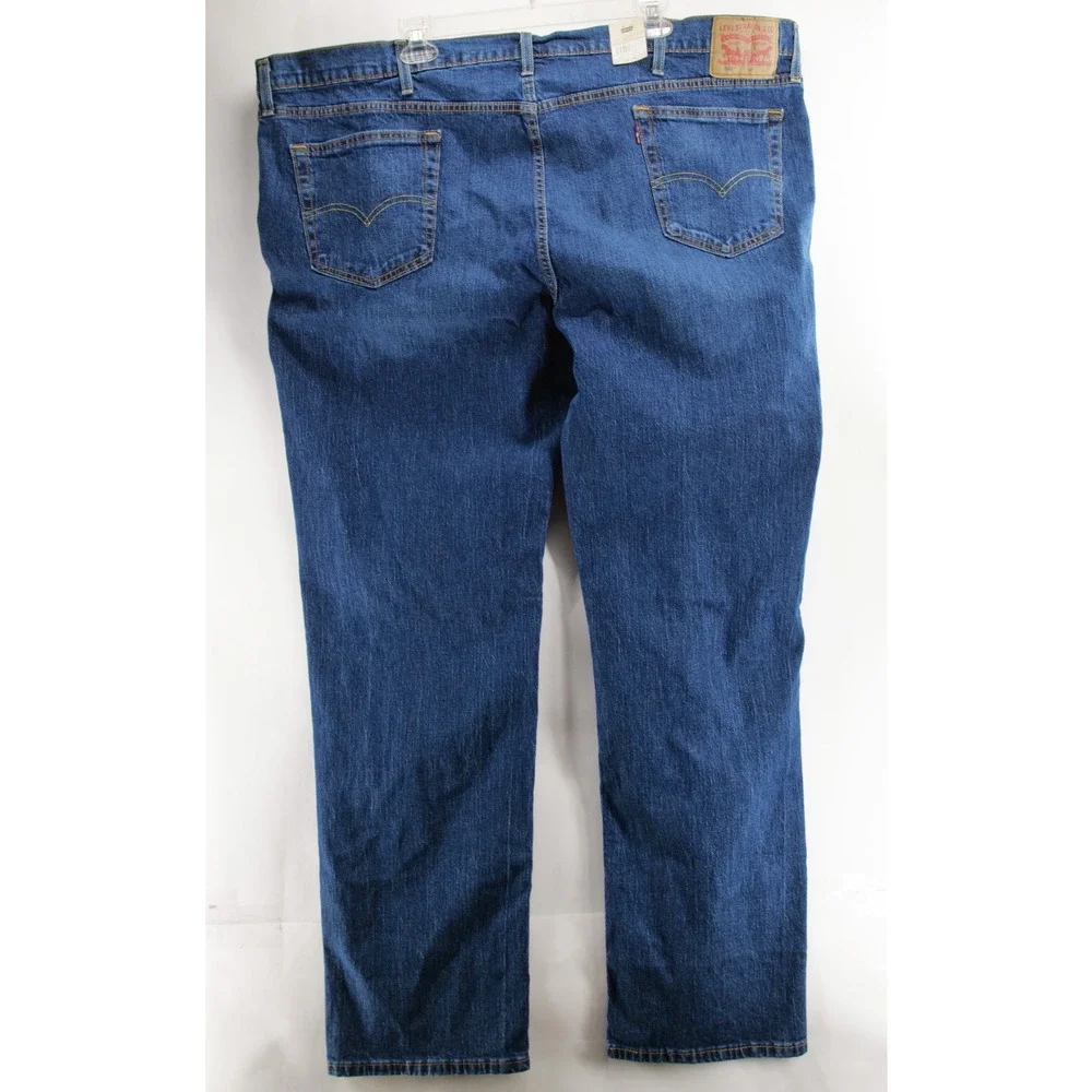NWT Levis 541 Athletic Taper Jeans Mens 48x36 Big & Tall Blue Stretch Eco Ease
